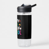 Bouteille D'eau Joyeux 100e Jour d'École Enseignant Élève (Gauche)