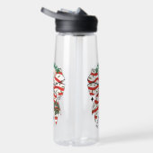 Bouteille D'eau Joyeux à la mâchoire : Chiens Mama & arc & pup à r (Droite)