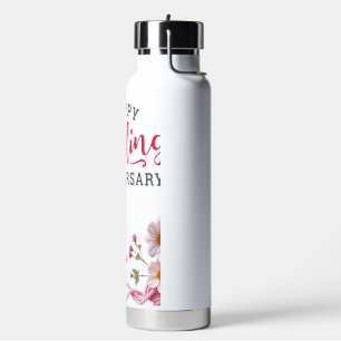 Bouteille D'eau Joyeux anniversaire de mariage