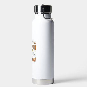 Bouteille D'eau Joyeux Halloween Et Mon Anniversaire Design Vintag