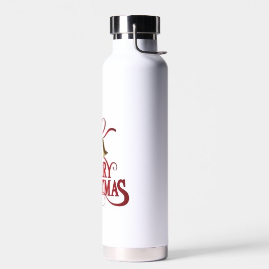 Bouteille D'eau Joyeux Noël (Gauche)