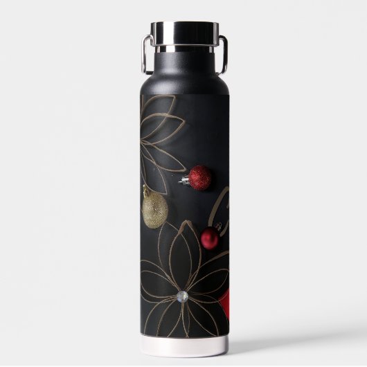 Bouteille D'eau "Joyeux Noël" (Avant)