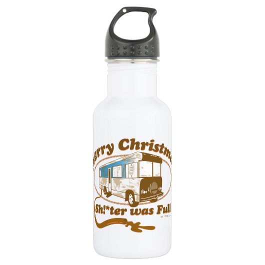Bouteille D'eau Joyeux Noël, Chut !*ter était plein (Devant)