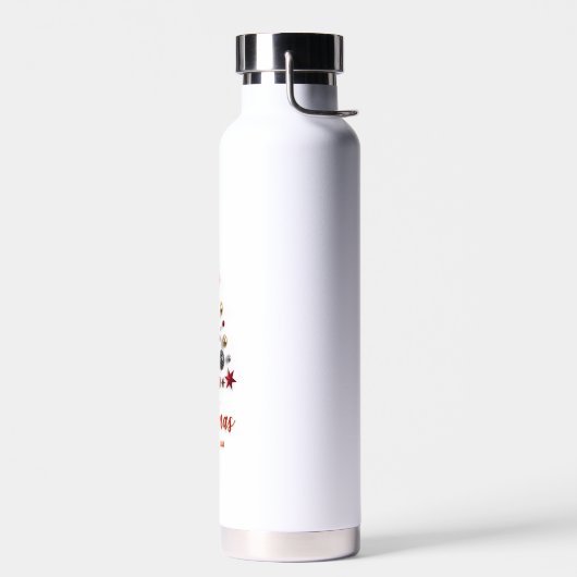 Bouteille D'eau Joyeux Noël et saison d'hiver (Gauche)