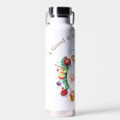 Bouteille D'eau Joyeux Rosh Hashanah Juif Nouvel An Miel & Pomme (Avant)