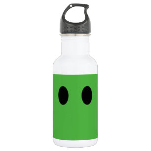 Bouteille D'eau Joyeux visage vert