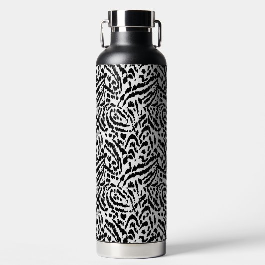 Bouteille D'eau Jungle Abstraite (Avant)