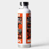 Bouteille D'eau Junior Boys Tennis Player (Droite)