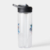 Bouteille D'eau Just Ski | 20oz devient Just Ski | 650ml (Droite)