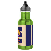 Bouteille D'eau Juste de l'eau potable verte (Droite)