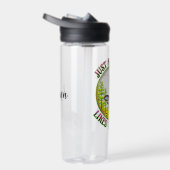 Bouteille D'eau Juste une fille qui aime lancer | Disk Golf (Droite)