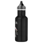 Bouteille D'eau Juste une fille qui aime les chevaux (Droite)