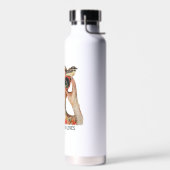 Bouteille D'eau Juste une fille qui aime les oiseaux - Observation (Gauche)
