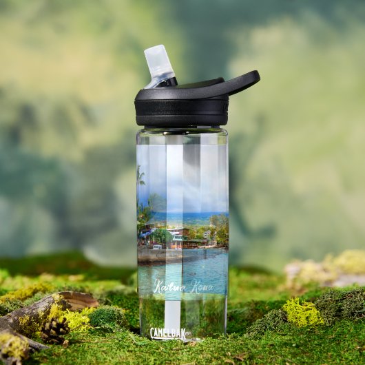 Bouteille D'eau Kailua Kona Pier Hawaii Tropical (Extérieur)