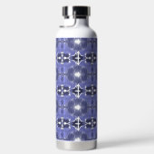 Bouteille D'eau Kaleidoscope Indigo de Minuit (Droite)