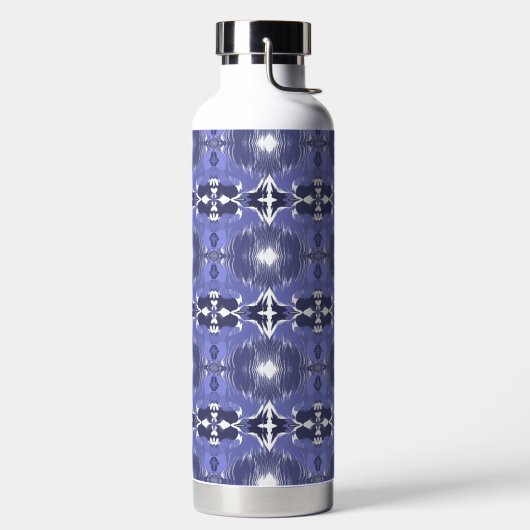 Bouteille D'eau Kaleidoscope Indigo de Minuit (Droite)