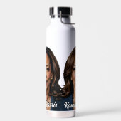 Bouteille D'eau Kamala Harris 2024 Étoiles et rayures (Gauche)