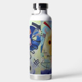 Bouteille D'eau Kandinsky 1925 jaune rouge bleu (Droite)