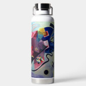 Bouteille D'eau Kandinsky 1925 jaune rouge bleu (Plage)