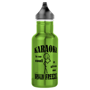 Bouteille D'eau Karaoké, gel du cerveau