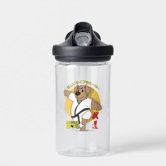Bouteille D'eau Karate Dog | 414g (Avant)