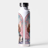 Bouteille D'eau Kawaii Cavalier King Charles Pastel (Gauche)