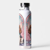 Bouteille D'eau Kawaii Cavalier King Charles Pastel (Plage)