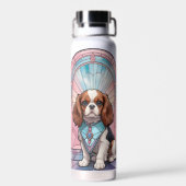 Bouteille D'eau Kawaii Cavalier King Charles Pastel (Arrière)