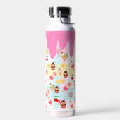 Bouteille d'eau Kawaii Glace et Goutte (Gauche)
