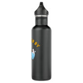 Bouteille D'eau Kawaii Ramen & Cat Design | Powered Ramen and Cat (Droite)