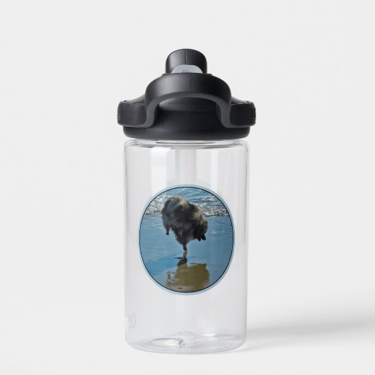 Bouteille D'eau Keeshond Ballet Photographie - Joli chien d'origin (Salle de sport)