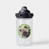 Bouteille D'eau Keeshond Puppy in the Garden Peinture Art original (Salle de sport)