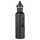 Bouteille D'eau Kenpo Karate Patch Ceinture Brown 3ème Degré Dire (Gauche)