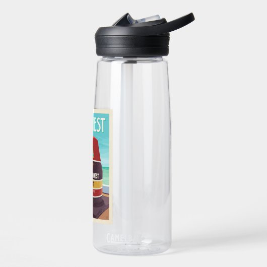 Bouteille D'eau Key West | Floride (Gauche)