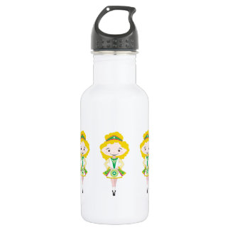 Bouteille D'eau KIDLETS Irish dancer danser troupe cheveux blonds