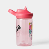Bouteille D'eau Kindergarten Kickoff: Watch Out with Custom Style (Arrière Complet)