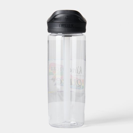 Bouteille D'eau Kindness is Queer - Conçu par ShelloCB (Arrière)