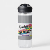 Bouteille D'eau Kindness is Queer - Conçu par ShelloCB (Extérieur)