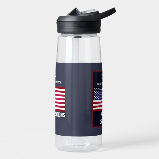 Bouteille D'eau Kinka T Creations des États-Unis (Gauche)