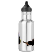 Bouteille D'eau Kitty Art Cute Chats Noirs (Droite)