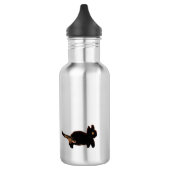 Bouteille D'eau Kitty Art Cute Chats Noirs (Gauche)