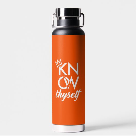Bouteille D'eau Know Thyself Executive Water Bottle | Int Orange (Arrière)