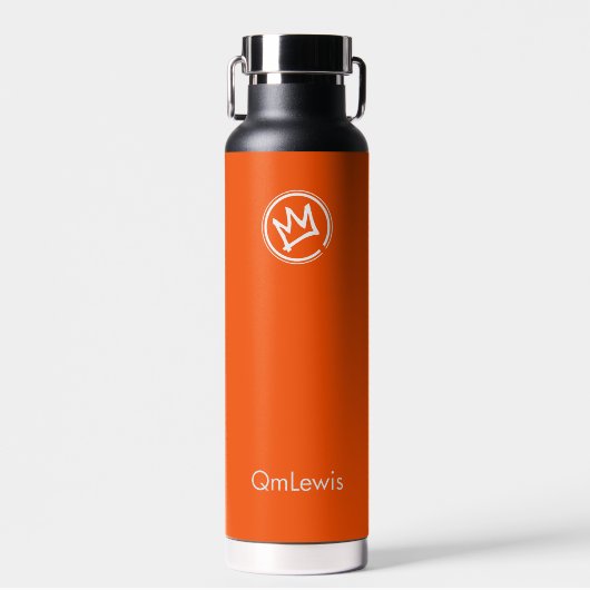Bouteille D'eau Know Thyself Executive Water Bottle | Int Orange (Avant)