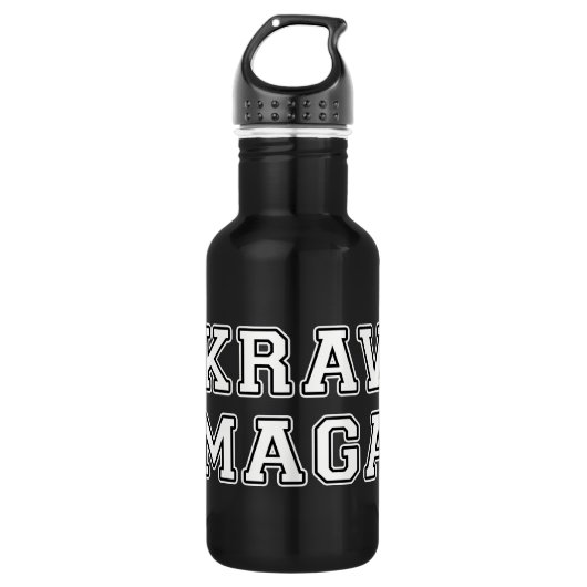 Bouteille D'eau Krav Maga (Devant)