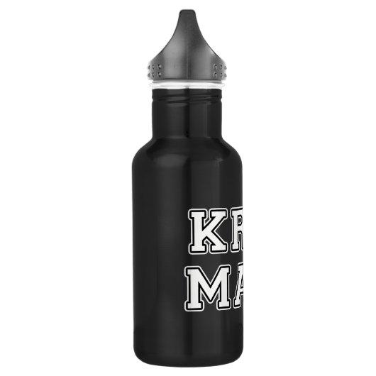 Bouteille D'eau Krav Maga (Gauche)