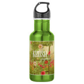 Bouteille D'eau Krush Graphix par Ahsek Novel Bottle 1 (Devant)