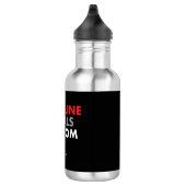 Bouteille D'eau La discipline égale la citation de Willink de (Droite)