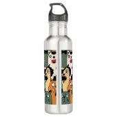 Bouteille D'eau La foule de chats (Dos)