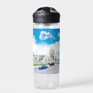 Bouteille D'eau La Havane, Cuba - Âme Classique Vintage