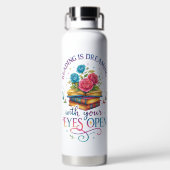 Bouteille D'eau La Lecture Rêve... (Plage)